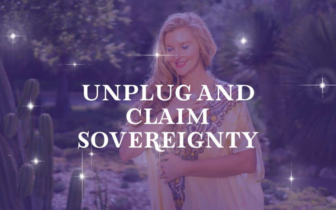 Unplug and Claim Sovereignty 🙏