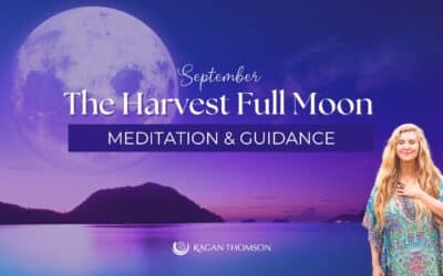 September Harvest Full Moon Meditation – Moonlit Release: Transforming Pain into Light