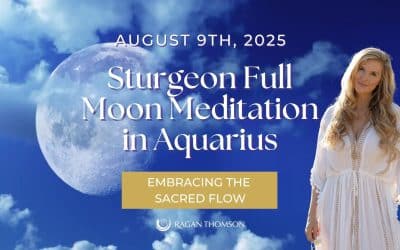 August Full Moon Meditation: Embracing the Sacred Flow of the Sturgeon Moon in Aquarius